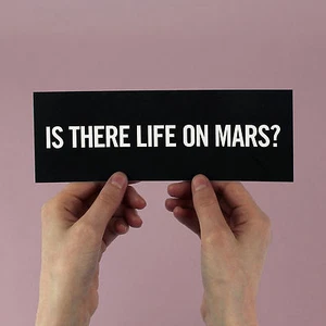 David Bowie Sticker! "Life on Mars" Hunky Dory , Berlin period, Brian Eno, Ziggy - Picture 1 of 3