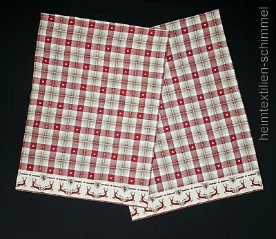 Geschirrtuch 2-tlg. Küchenhandtuch Küchentuch Handtuch Küche Baumwolle 50x70cm - Bild 1 von 4