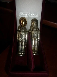 Agitadores de sal y pimienta de juguete para soldado de colección Silver Gallery - Imagen 1 de 1