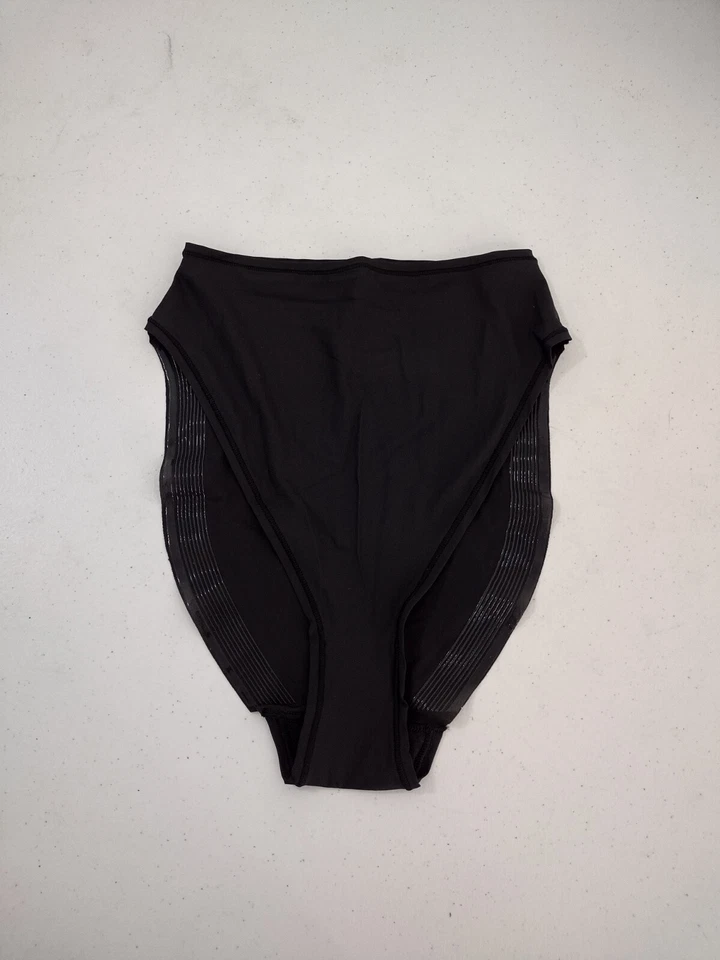 Skims Jelly Sheer Cheeky Brief Panty Panties Women's XXS Black Onyx