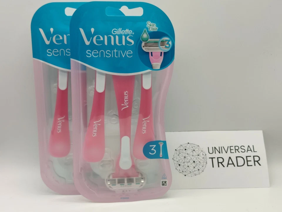 Gillette Venus Sensitive Disposable Razors 3 Pack x 2 - image 1 of 1