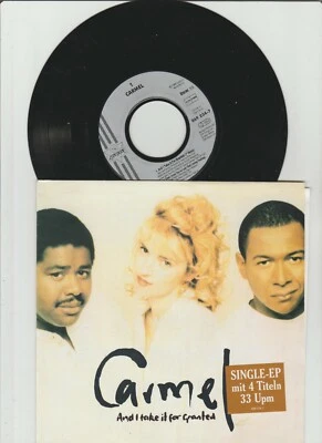Carmel - And I Take It For Granted (1990) 7" Single in mint Promo  Info  - Bild 1 von 2