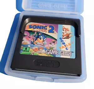 ¡Sonic The Hedgehog 2 con colas! Cartucho Sega Game Gear solo probado funciona de colección - Imagen 1 de 4