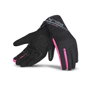 BELA - Guante Piel Rebel Lady Negro/Rosa - Imagen 1 de 6