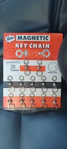 NOS Vintage magnetischer auseinanderziehbarer Schlüsselanhänger Laden Display NEW OLD STOCK - USA... - Bild 1 von 1