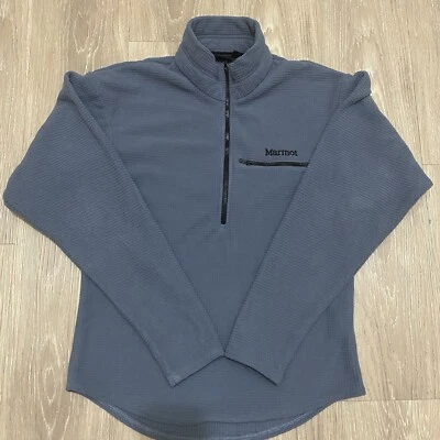 Chaqueta para mujer Marmot Polartec polar media cremallera tono azul talla pequeña prendas exteriores Foto 1 de 4