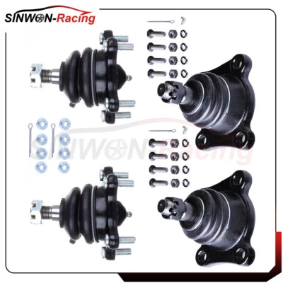4x rótulas delanteras superiores e inferiores para Toyota T100 1986-1998 Pickup Runner 4x4 Foto 1 de 4