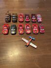 Disney Pixar Cars Lot of 13 Scratched and Missing Parts
