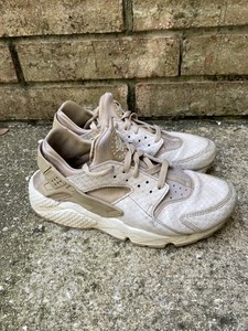 Nike Huarache Beige Athletic Shoes for 