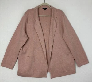 J Crew Damen Eloise Strickjacke Blazer Merinowollmischung BA552 Rosa Größe XL - Bild 1 von 13