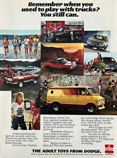 1977 The Adult Toys From Dodge! Power Wagon, Warlock, Street Van, Ramcharger!
