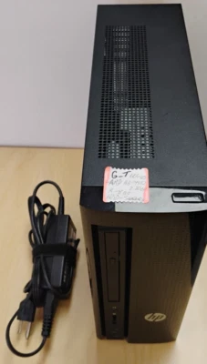 HP Slimline Desktop 260-a114, AMD A8-7410,8GB RAM 500GB HDD, AMD Radeon R5, W10. - Image 1 of 4