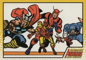 The Complete Avengers 1963-Present: P1 Promo Card - Foto 1 di 1