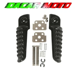 PAIR 1077B PASSENGER PEDAL FOOTRESTS FOR KAWASAKI NINJA 250 R 2010 2011 - Picture 1 of 2