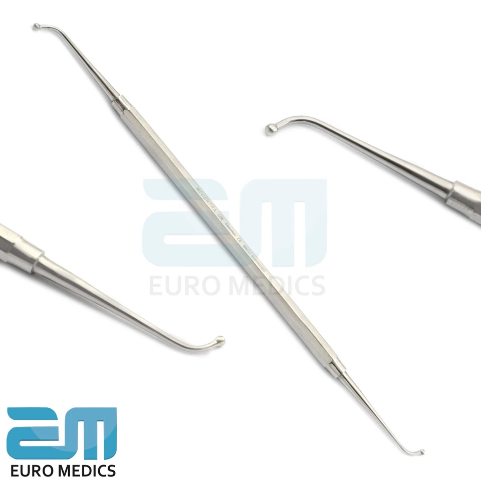MEDENTRA EURO - MEDICS PK Plain Handle Ball Burnisher Filling Restorative Dental Lab Tool CE