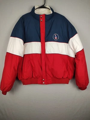 Vintage Swingster USA Olympic Training Center Jacket Mens 2XL Red White Blue 90s - Image 1 of 4