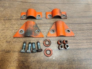 Case 220 Lawn Tractor Implement Lift Lever Mounting Brackets - Picture 1 of 6