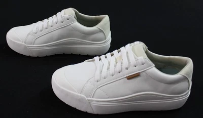 Dr. Scholl's Women's Time Off Sneakers AC2 White Pearl Fabric US:6.5M EU:36.5 - Image 1 of 4