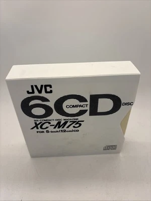 JVC XC-M75 6 CD Magazine Cartridge for CD Changer Kenwood CDM-600 Japan - Image 1 of 3