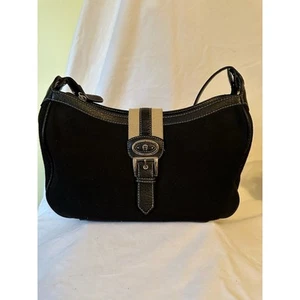 Vintage Etienne Aigner Black Purse - Picture 1 of 13
