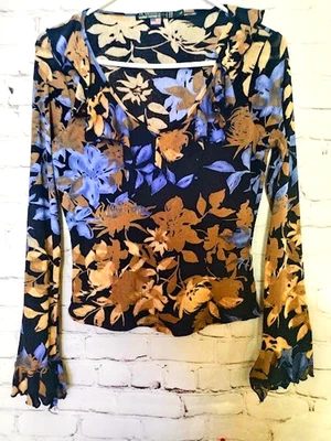 Blusa Top R Wear Rampage Cachicha Floral Fairycore De Colección Y2K Foto 1 de 4