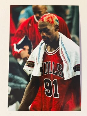 Dennis Rodman Finales NBA Tipo II 1997-98 4x6 - Foto original de Warren Wimmer Foto 1 de 2