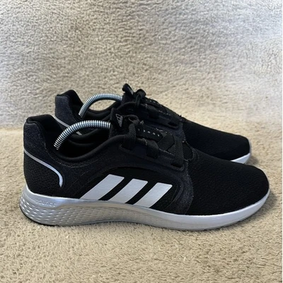 Adidas Edge Lux 4 Mujer Zapatos para Correr Negros Plateados Talla 10 GX0599 Rebote Foto 1 de 4