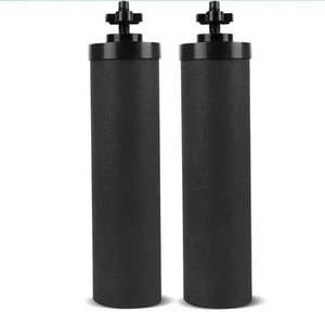 Pack de 2 filtros de repuesto de agua BB9-2 negros para sistema de agua Berkey - Imagen 1 de 6