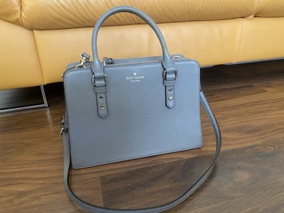 Kate Spade Lise Grau Street Leder Umhängetasche,  - Bild 1 von 4