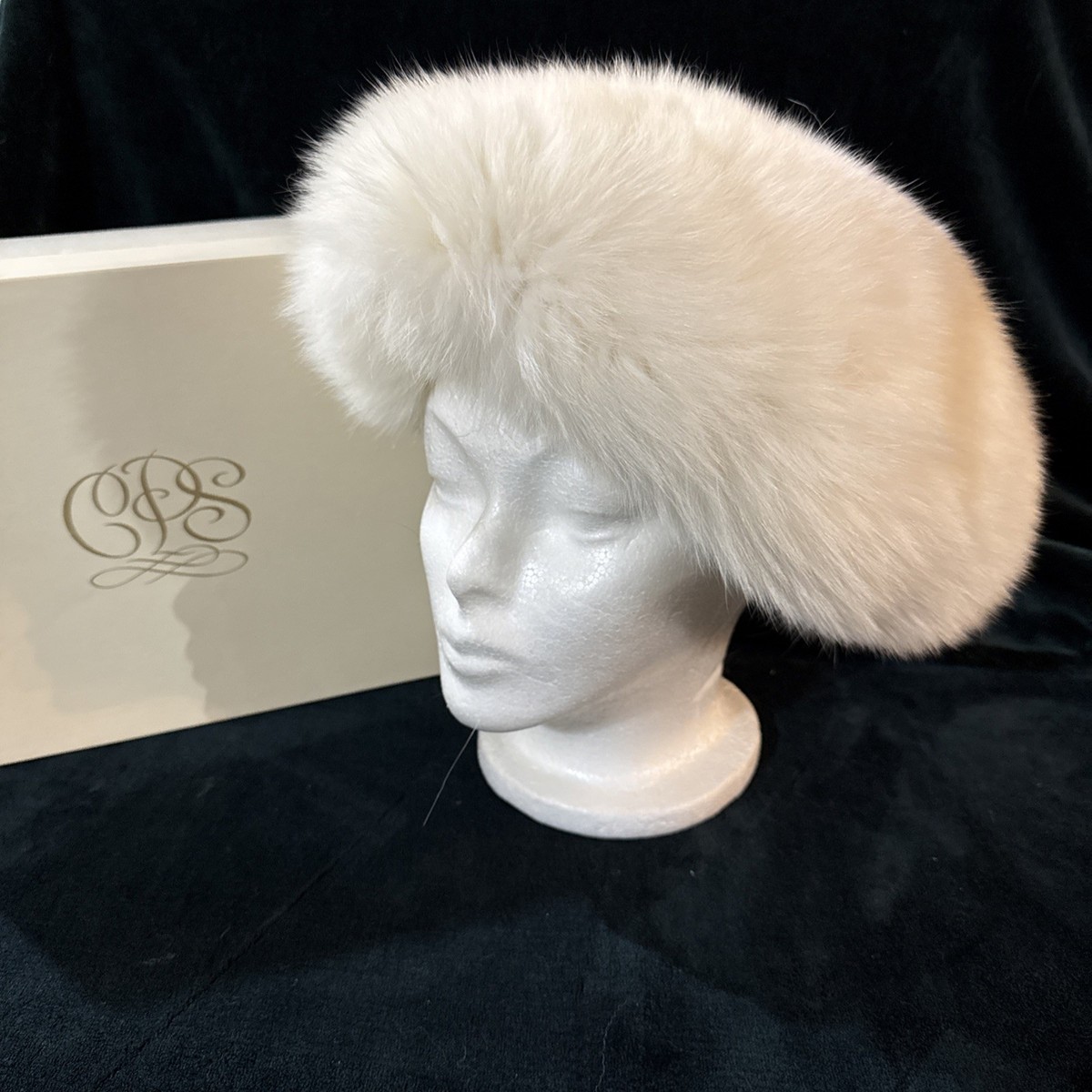 ほぼ未使用☆UNUSED RABBIT FUR HAT UH0365 size1 ほぼ未使用☆UNUSED RABBIT FUR HAT UH0365 size1