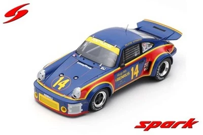 Spark 18SE76 1/18 PORSCHE 911 CARRERA RSR 3.0 NO.14 SEBRING 12H 1976 A. HOLBERT - Immagine 1 di 4