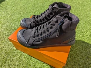 Zapatos Rocket Dog Mujer Encaje Damas Jazzin Hi 12A Lona Negro Algodón NUEVOS - UK 6 - Imagen 1 de 9