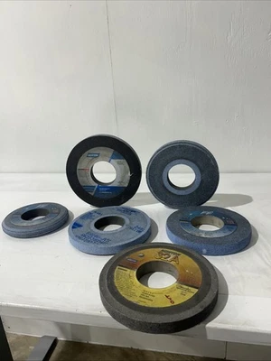 Lote de 6 muelas abrasivas Norton. Norton Sg. 10x1x3 5jg46-jvs Foto 1 de 4