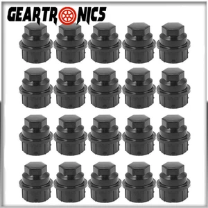 20x Black Wheel Nut Cover 9593028 fits GM Buick Chevy GMC Pontiac Replaces - Picture 1 of 12