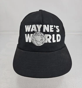 Vtg Wayne's World Cap Hat Original Dorfman Pacific 1991 Broadway Video SNL NBC - Picture 1 of 10