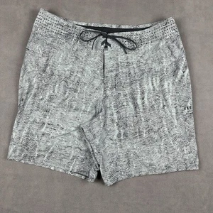 Lululemon Current State Board Short 36 9" Mono Wave Silver Blue Graphite Grey - Picture 1 of 14