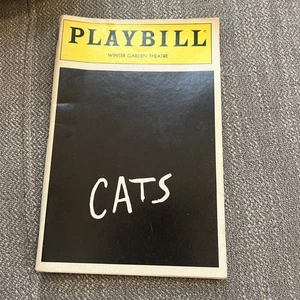 Playbill CATS Broadway - Winter Garden Theatre 1988 - Imagen 1 de 6