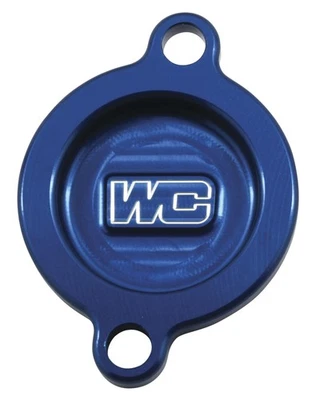 Works Connection 27-110 Oil Filter Cover - Blue - Image 1 of 3