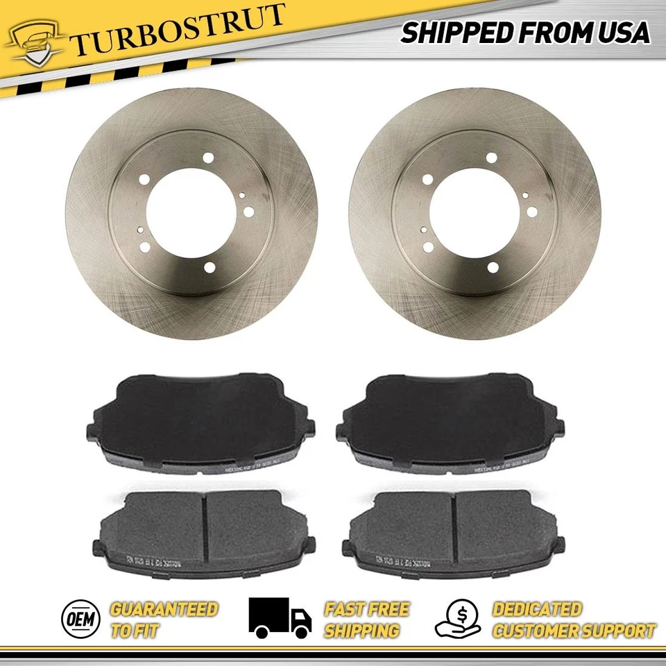 Rotores de freno delanteros OE pastillas de freno para Suzuki XL-7 2004-2006 2,7 L Foto 1 de 4