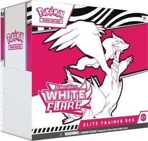 Almost Gone ‼️‼️ Pokemon – Scarlet & Violet White Flare – Elite Trainer Box - Picture 1 of 4