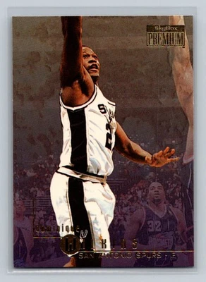 1996-97 SkyBox Premium #187 Dominique Wilkins San Antonio Spurs Basketball Card - Image 1 of 2