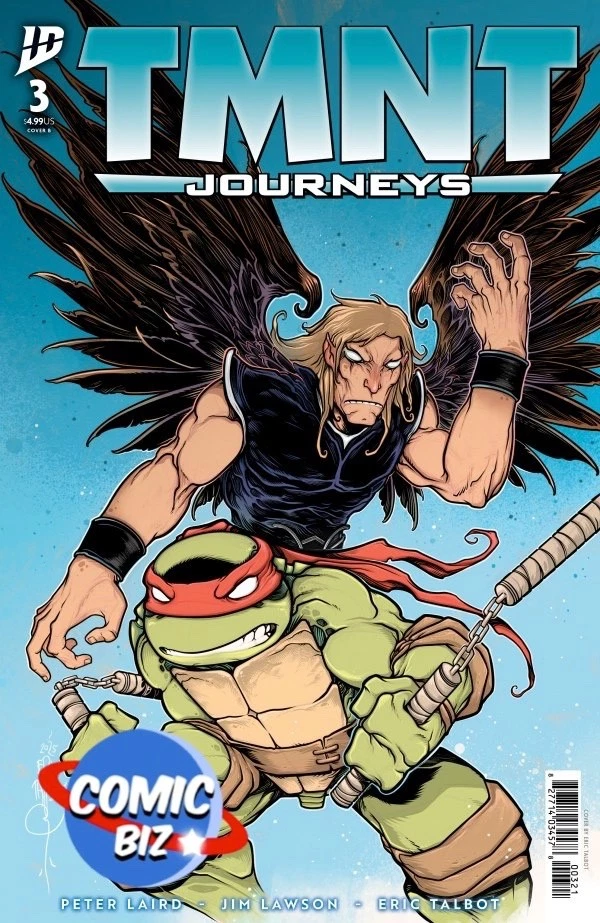 TMNT: JOURNEYS #3 (2025) 1ST PRINTING *COVER B TALBOT VARIANT* IDW PUBLISHING