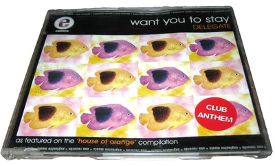 Delegate - Want You To Stay - CD - Techno House Trance Foto 1 de 2