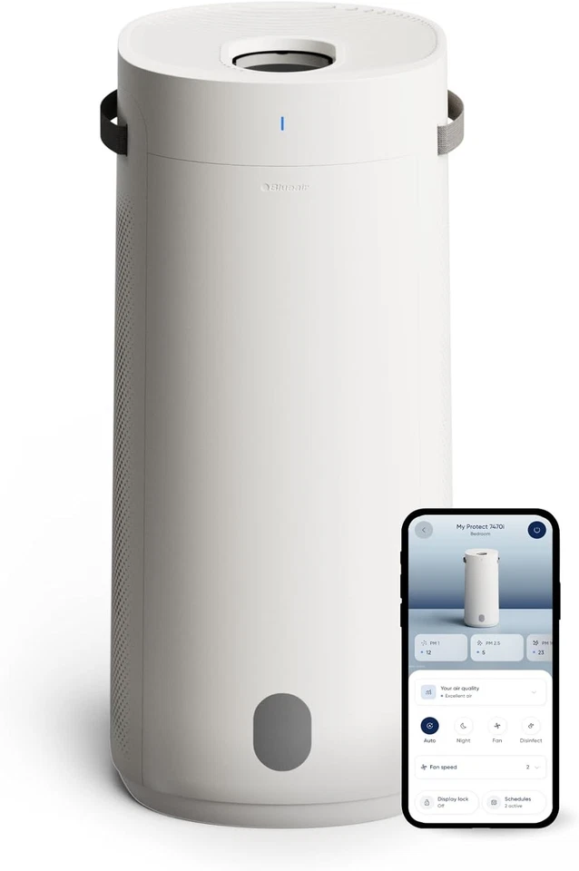BLUEAIR 2-in-1 Purify Humidify Air Purifier and Humidifier with HEPASilent Z
