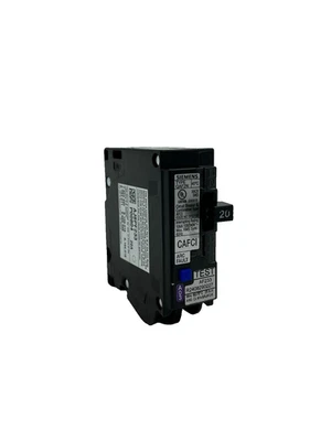New Siemens QA120AFCN Circuit Breaker AFCI 20A 1-Pole 120/240V - Image 1 of 3