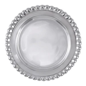 PERLEN WEINUNTERSETZER | SILBER | BRILLANTE | BARGESCHIRR | WEINTELLER & UNTERSETZER |... - Bild 1 von 4