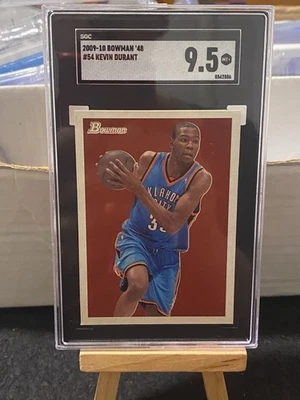 Bowman 48 Kevin Durant Oklahoma City Thunder #54 SGC 9,5 2009-10 Foto 1 de 2