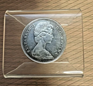 Silbermünze Kanada 50 Cent 1966 - Bild 1 von 2