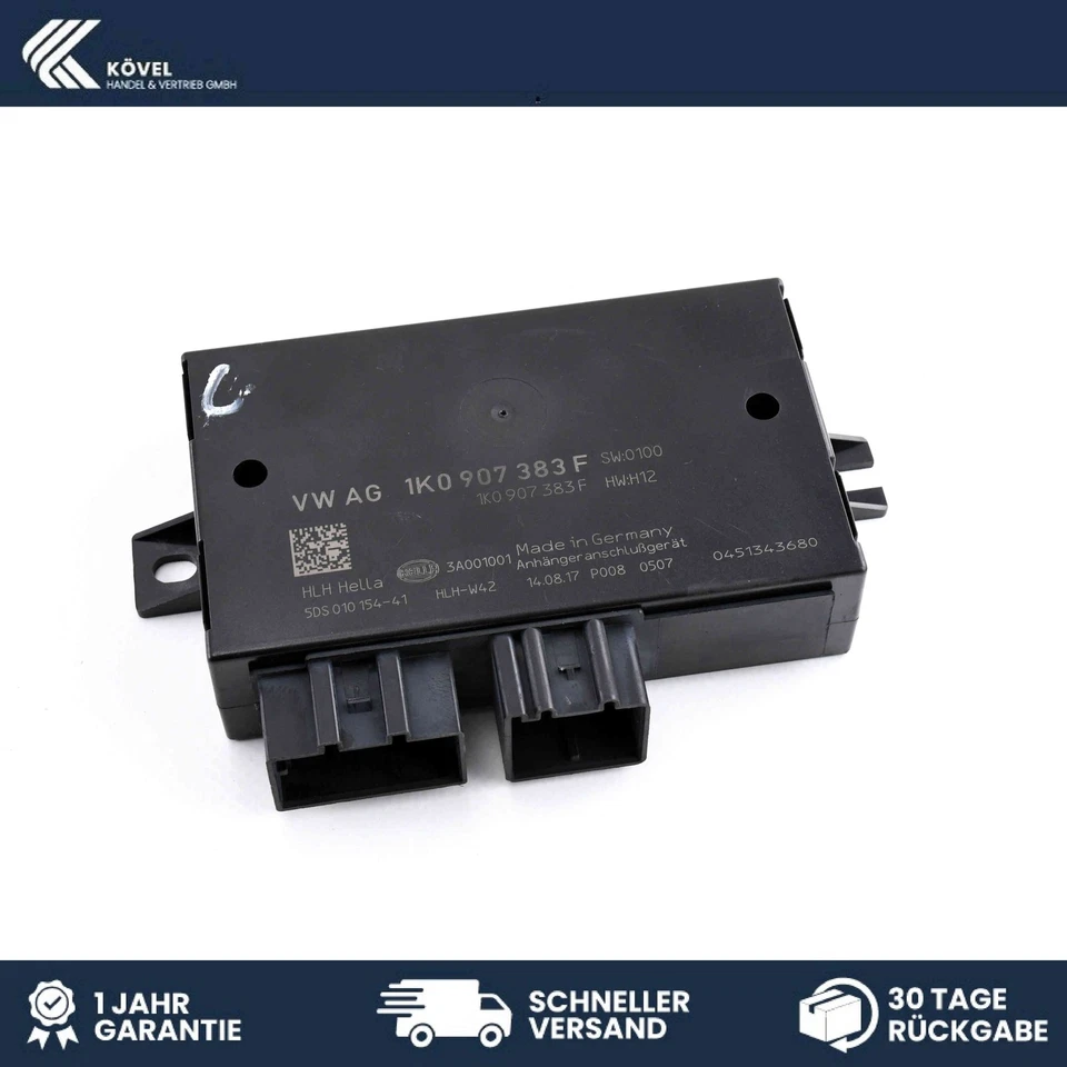 Centralina Gancio Di Traino Skoda Yeti 5L 1K0907383F - Immagine 1 di 2