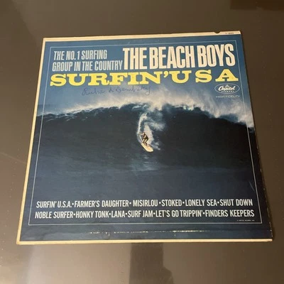 The BEACH BOYS Surfin' USA Capitol Mono LP T-1890 First Press Brian Wilson  - Image 1 of 4